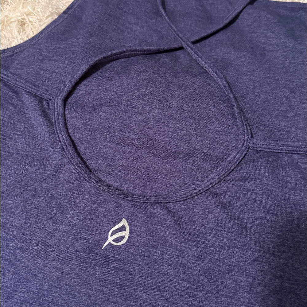 BOGO ๐๏ธ P'tula Bare High Neck Tank Top Blueberry - Picture 5 of 6